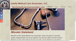 Desktop Screenshot of familymedicalcareassociates.com